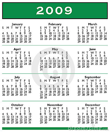 Printable 2009 Calendar Printable 2009 Calendar