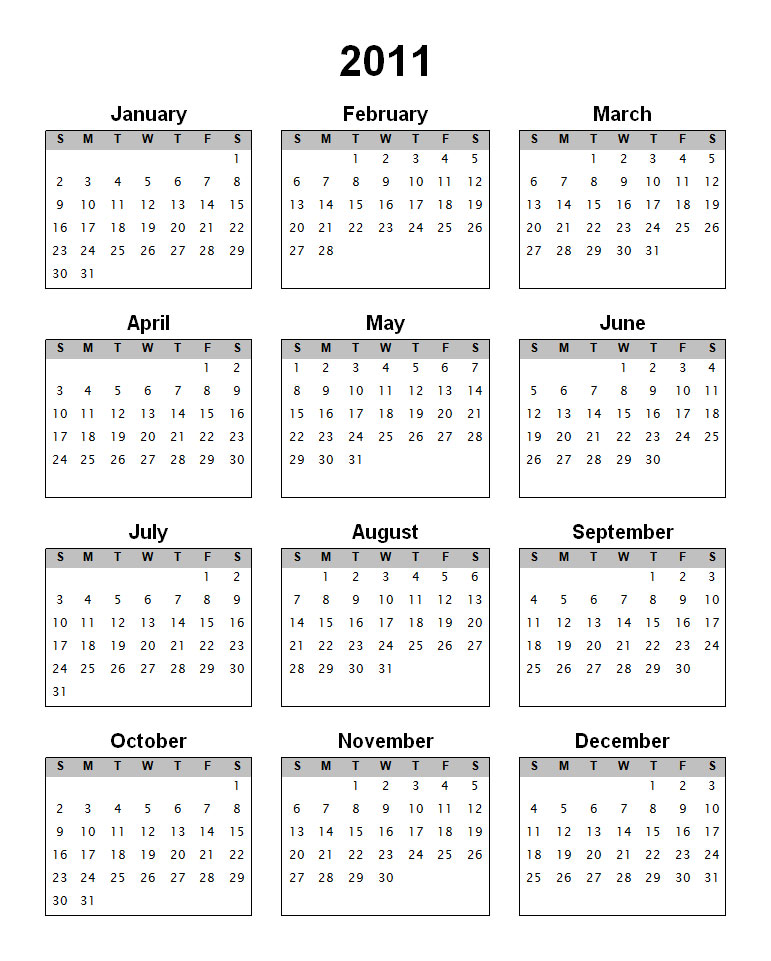 2011 Calendar! | Thfire.com 2011 Calendar! | Thfire.com