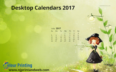 Printable 2017 Desk Calendars
