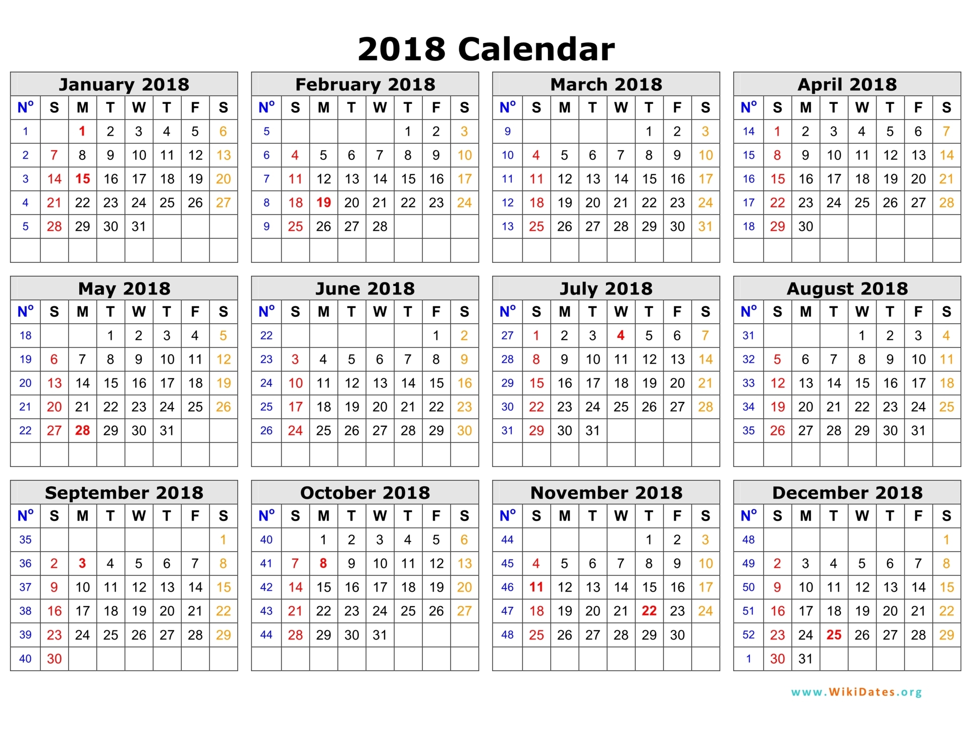 2018 Calendar Nz | printable calendar templates 2018 Calendar Nz | printable calendar templates