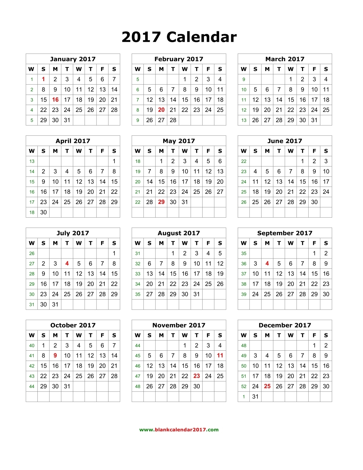 August 2017 Calendar Canad | yearly calendar printable