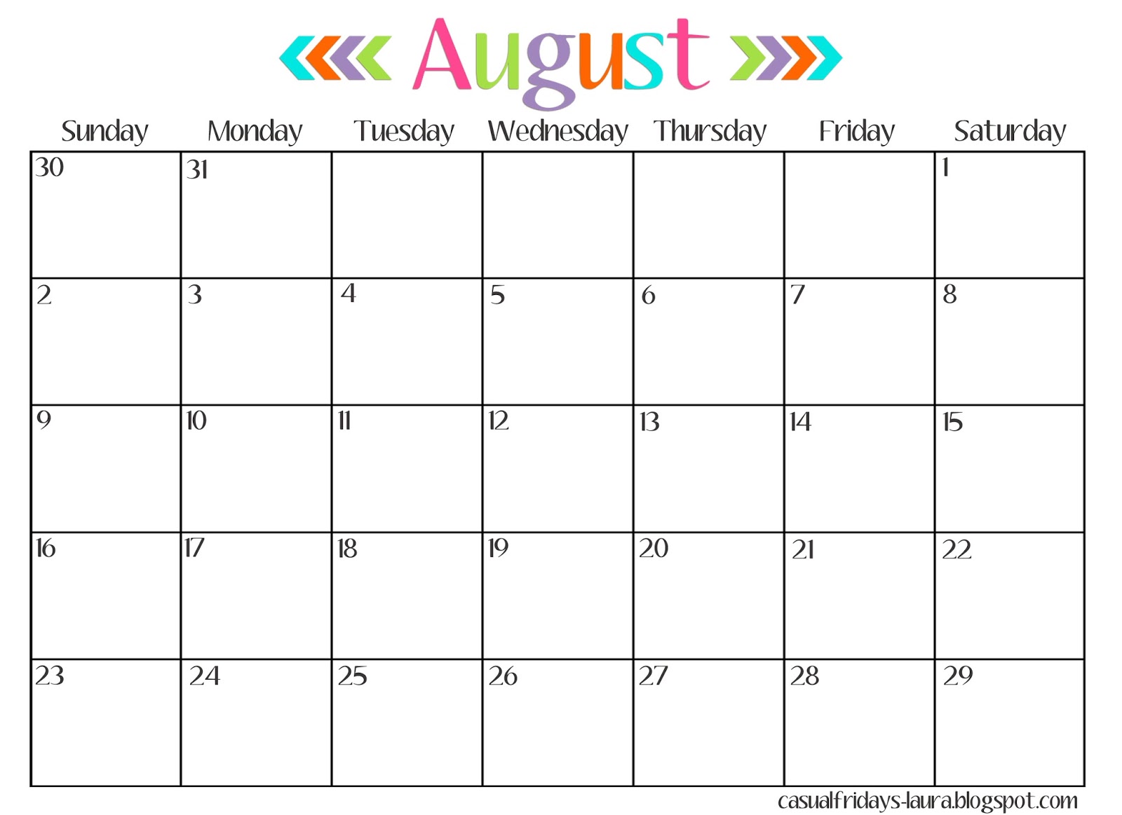 August 2017 Calendar Cute | weekly calendar template August 2017 Calendar Cute | weekly calendar template