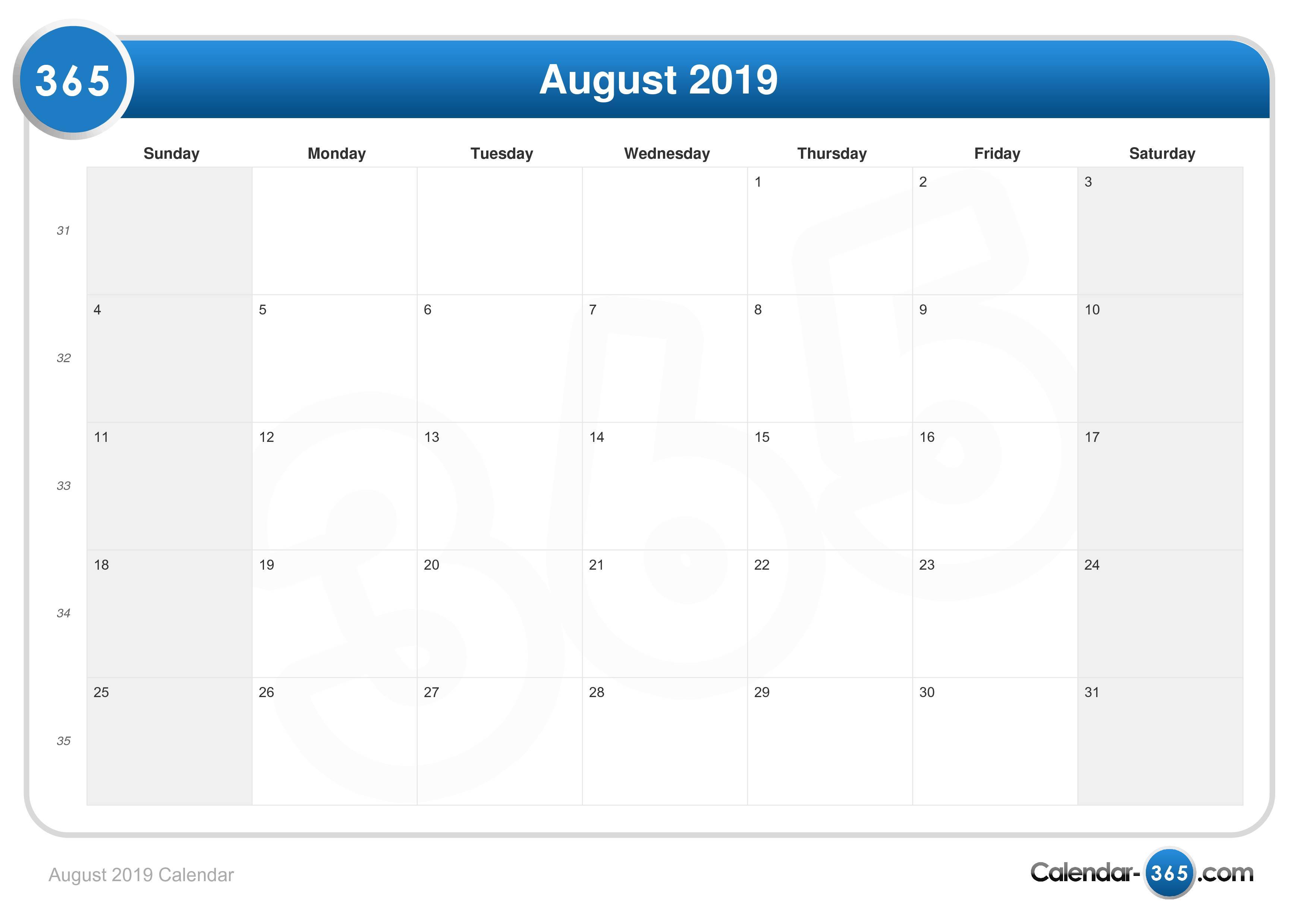 2019 Calendar Templates and Images 2019 Calendar Templates and Images
