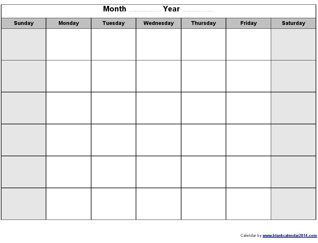 1000+ ideas about Blank Calendar on Pinterest | Free Printable 
