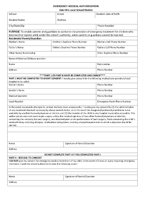 Medical Forms Medical Forms