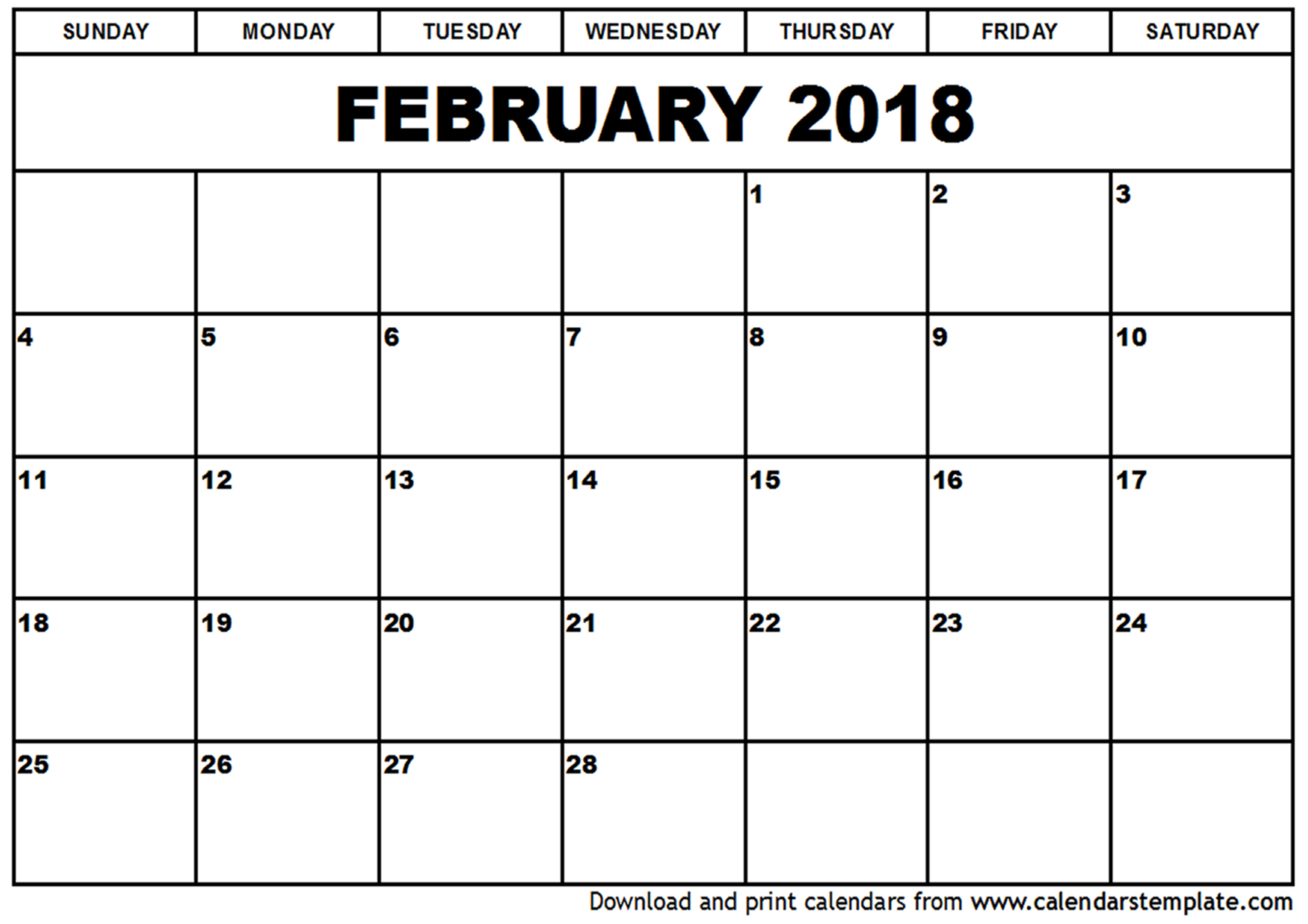 2018 Calendar Templates and Images 2018 Calendar Templates and Images