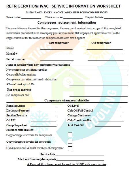 18 Free HVAC Invoice Templates Demplates 18 Free HVAC Invoice Templates Demplates