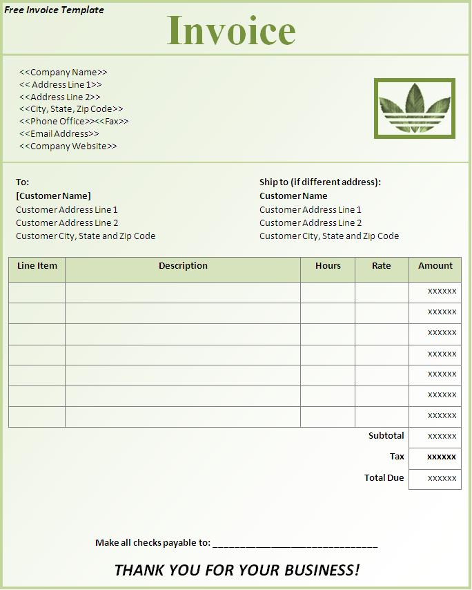 Invoice Template Download Free | printable invoice template Invoice Template Download Free | printable invoice template