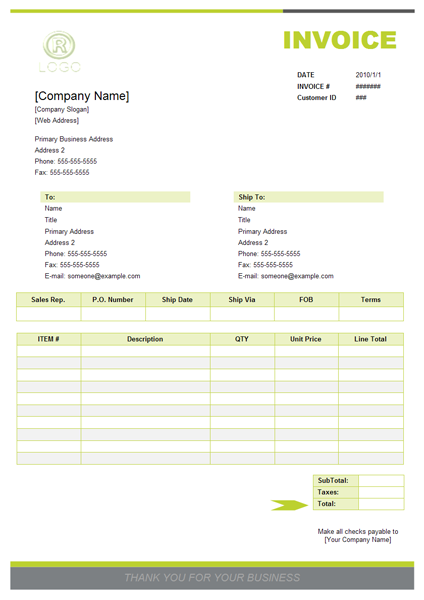quotation template, Invoice template, sample invoice quotation template, Invoice template, sample invoice