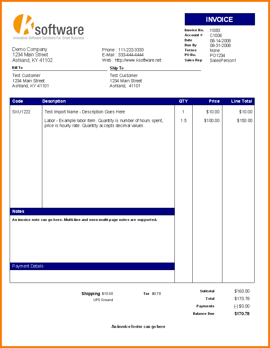 Free Invoice Templates For Word, Excel, Open Office | Invoiceberry Free Invoice Templates For Word, Excel, Open Office | Invoiceberry