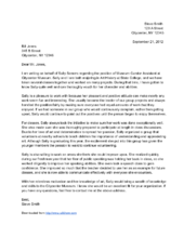 Letter Of Recommendation Format | Crna Cover Letter
