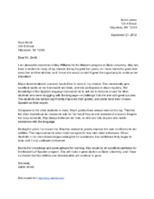 Free Letter of Reference Template | Recommendation Letter Template