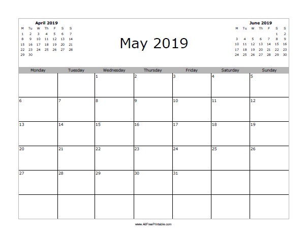 May 2019 Printable Calendar « Printable Hub May 2019 Printable Calendar « Printable Hub
