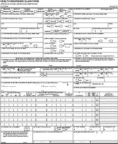 Insurance Claim Form 1500 Insurance Claim Form 1500