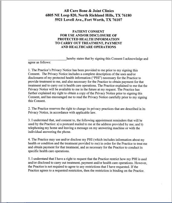 Authorization for Use or Disclosure of Health Information Authorization for Use or Disclosure of Health Information