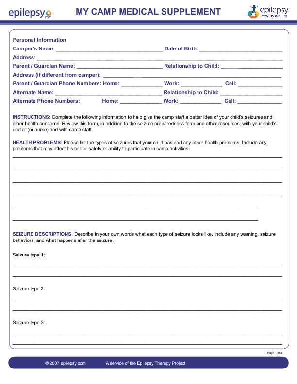 Medical Administration Form — a.i.r. nyc Medical Administration Form — a.i.r. nyc