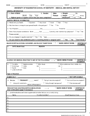 Medical Form Pdf Fill Online, Printable, Fillable, Blank | PDFfiller Medical Form Pdf Fill Online, Printable, Fillable, Blank | PDFfiller