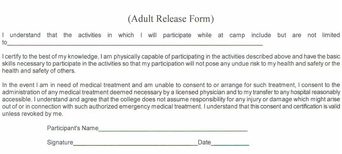 Fillable Online Medical Release Form Adults Fax Email Print Fillable Online Medical Release Form Adults Fax Email Print