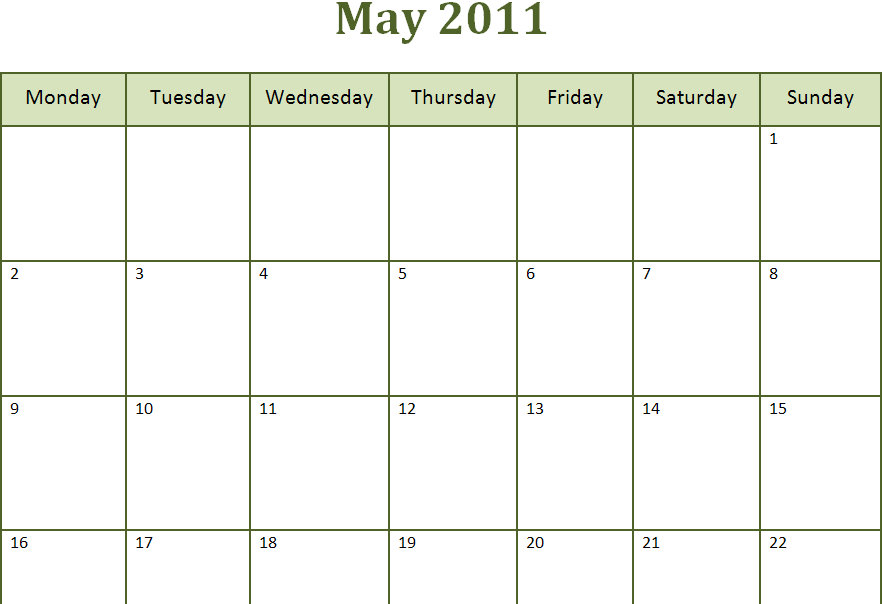 Month Calendar To Print | Blank Calendar Design 2016 Month Calendar To Print | Blank Calendar Design 2016
