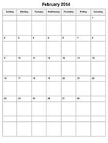 Monthly Calendar To Print – 2017 printable calendar Monthly Calendar To Print – 2017 printable calendar