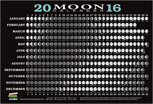 2016 Moon Calendar Card (5 pack): Kim Long: 9781615192601: Amazon 2016 Moon Calendar Card (5 pack): Kim Long: 9781615192601: Amazon