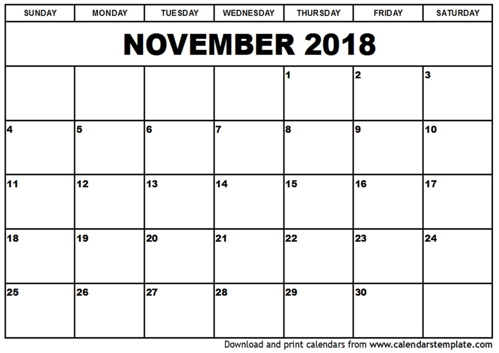 2018 Calendar Templates and Images 2018 Calendar Templates and Images