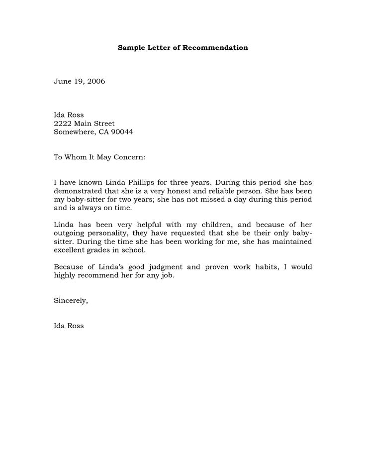 How to Write a Letter of Recommendation (with Sample Letters) How to Write a Letter of Recommendation (with Sample Letters)