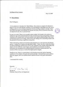 recommendation letter for college admission Best Letter Example recommendation letter for college admission Best Letter Example