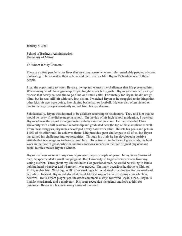Reference Letter Mba – ATCQ Reference Letter Mba – ATCQ