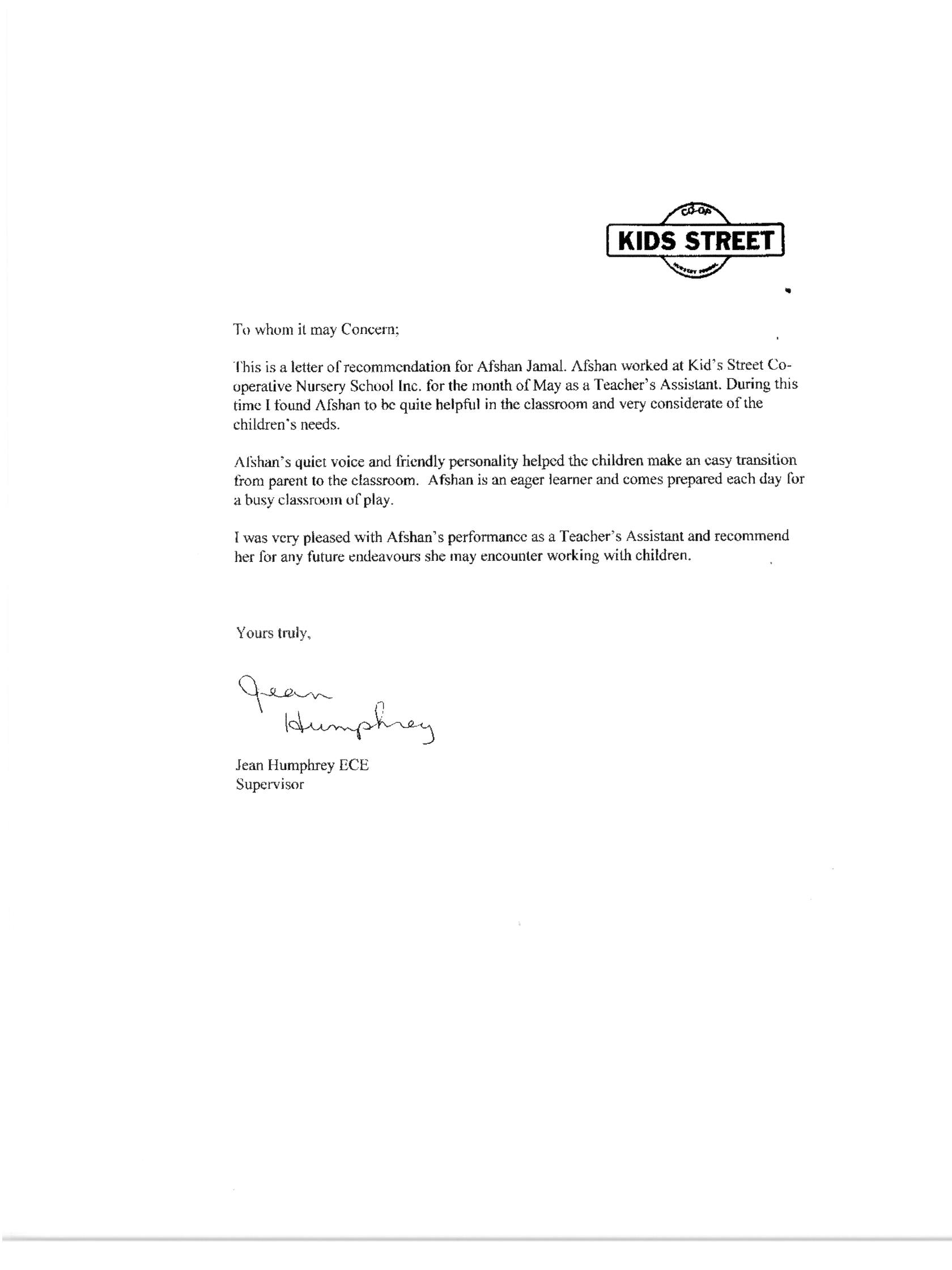 Letter of recommendation help for teachers creative writing ideas Letter of recommendation help for teachers creative writing ideas