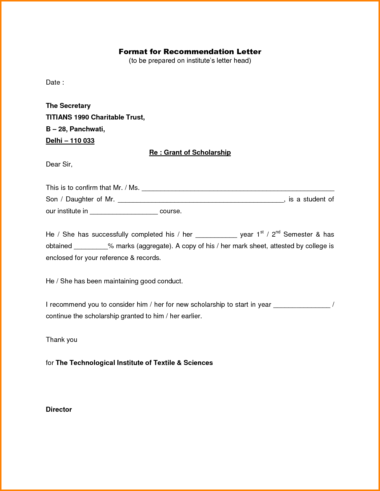 How to Write a Letter of Recommendation (with Sample Letters) How to Write a Letter of Recommendation (with Sample Letters)