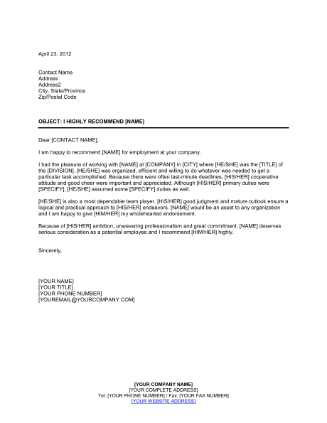 1000+ ideas about Employee Recommendation Letter on Pinterest 1000+ ideas about Employee Recommendation Letter on Pinterest