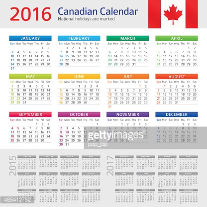 September 2017 Calendar Canada | yearly calendar template