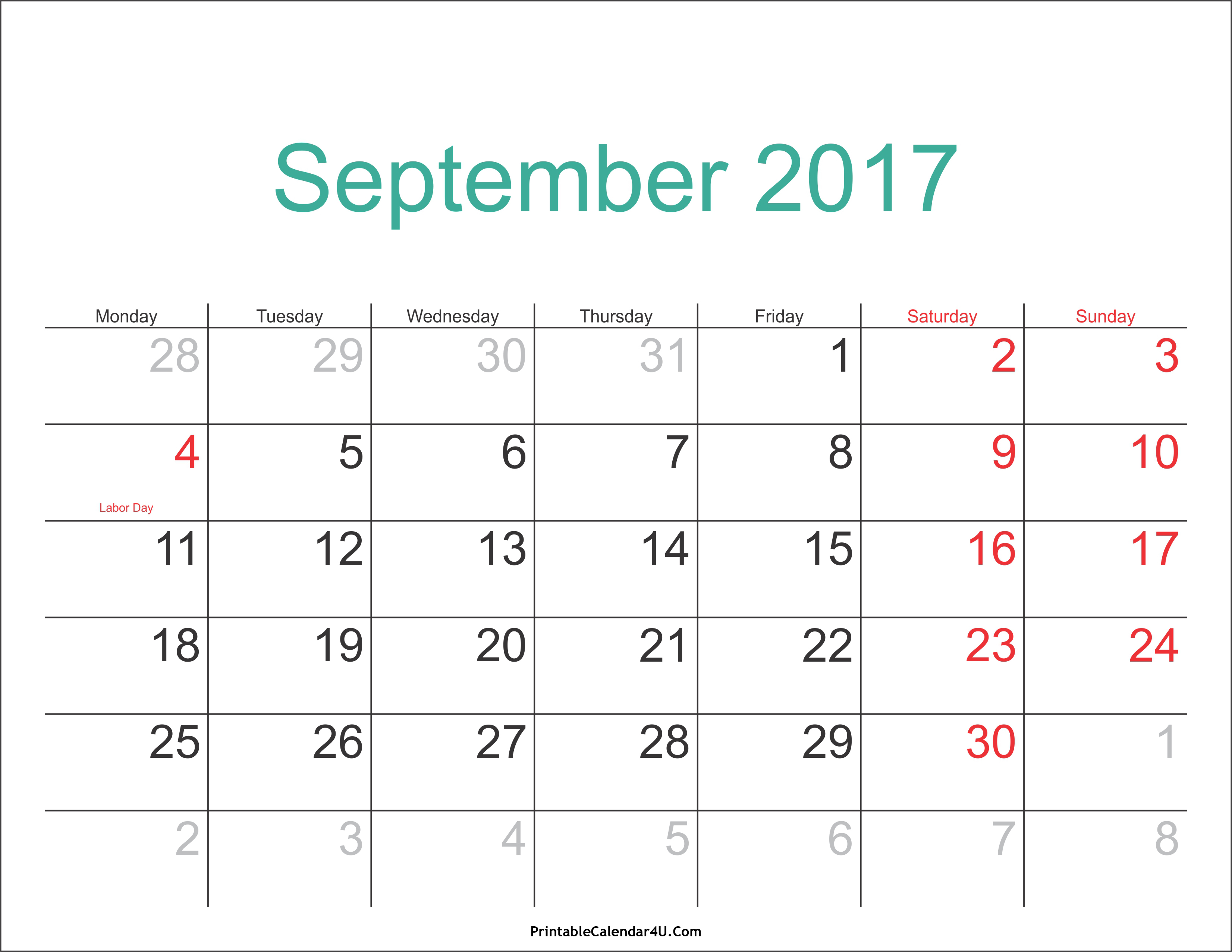 2017 Calendar Templates and Images 2017 Calendar Templates and Images