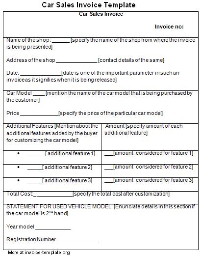 Auto Repair Invoice Template for Excel Auto Repair Invoice Template for Excel