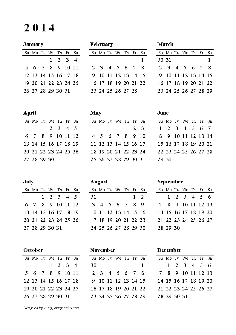 Free Printable Calendars and Planners 2017, 2018, 2019, 2020 Free Printable Calendars and Planners 2017, 2018, 2019, 2020