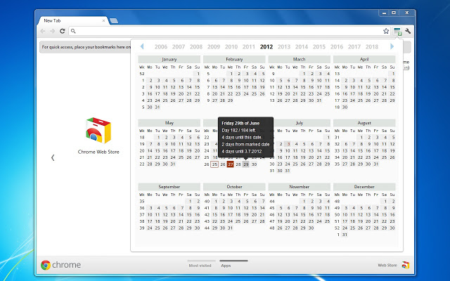 Calendar and Countdown Chrome Web Store Calendar and Countdown Chrome Web Store
