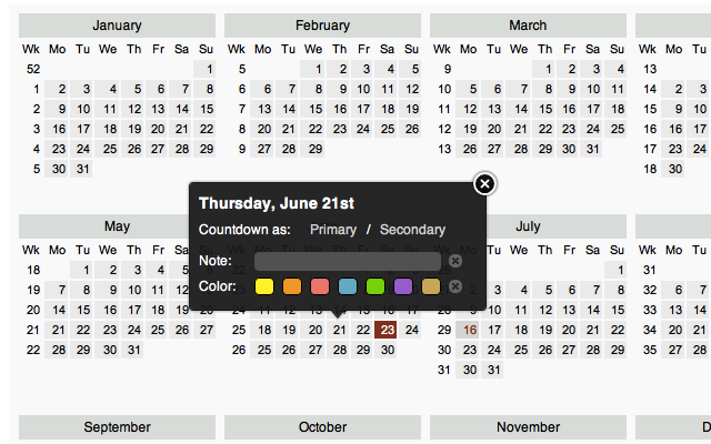 Calendar and Countdown Chrome Web Store Calendar and Countdown Chrome Web Store