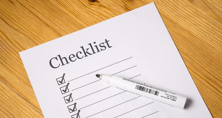 Travel Checklist Template